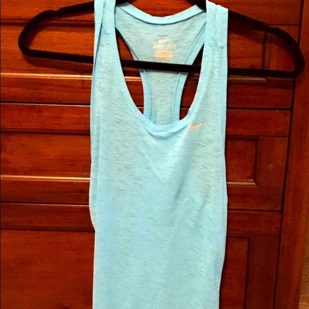 🌟 Nike Racerback Tank Run Yoga Walk Workout Teal